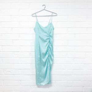 Leith Adjustable Slipdress Blue NWT